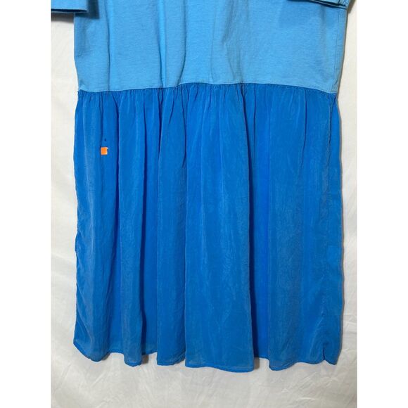 Johnny Was T-Shirt Vintage Maxi Dress Embroidered Fish Design Size M FLAWED - Picture 5 of 8